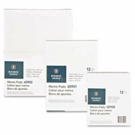 DAVENPORT & CO Memo Pads - White - 4 in. x 6 in. DA3738352